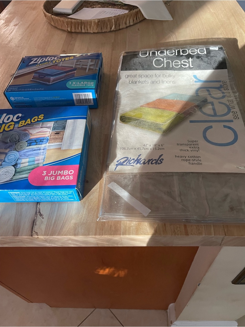 Clear Underbed Storage Chest - Transparent+2